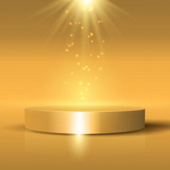 Display background with empty podium Free Vector Display background with empty podium Free Vector