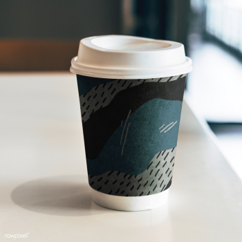 Disposable coffee paper cup mockup design | Free stock psd mockup - 533975