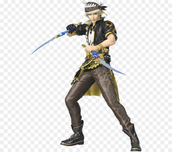 Dissidia Final Fantasy Nt, Final Fantasy Vi, Final Fantasy Vii, Action Figure, Figurine PNG