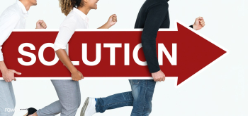 Diverse people holding solution arrow | Free stock photo - 475730 Diverse people holding solution arrow | Free stock photo - 475730