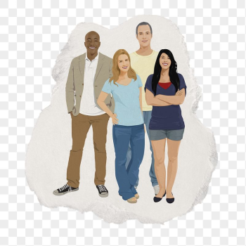 Diverse people png sticker, ripped | Free PNG - rawpixel Diverse people png sticker, ripped | Free PNG - rawpixel