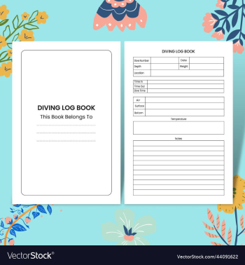 diving log book diving log book