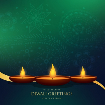Diwali green background Diwali green background