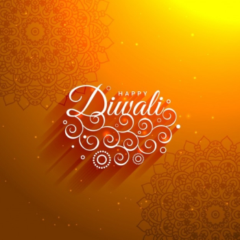 Diwali ornamental background with mandalas Diwali ornamental background with mandalas