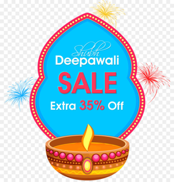 Diwali Poster Illustration - Vector Diwali Promotion 