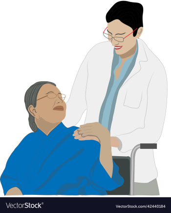 doctor caring her patient doctor caring her patient