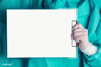 Doctor holding a paper clipboard | Free  transparent png - 2296245