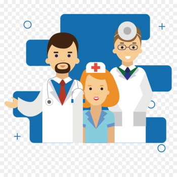 Doctor of Nursing Practice Test Physician - Vector doctors and nurses 