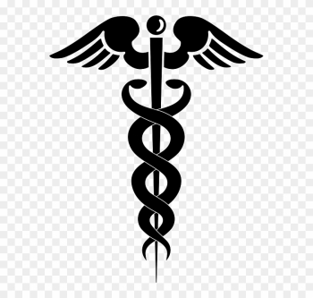 Doctor Symbol Caduceus Transparent - Medical Symbol Svg