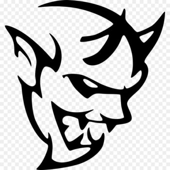 Dodge Demon Concept Dodge Challenger SRT Hellcat Car Decal - dodge 