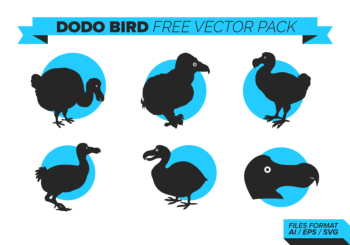 Dodo Bird Silhouettes Free Vector Pack Dodo Bird Silhouettes Free Vector Pack