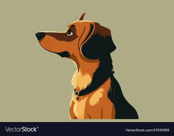 dog animated style