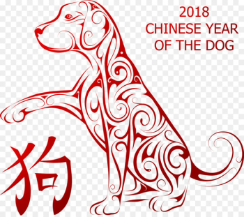 Dog Chinese New Year Chinese calendar Chinese zodiac - celebrate chinese new year free png 