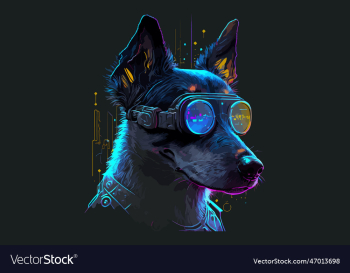 dog cyberpunk