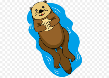 Dog, Otter, Sea Otter, Cartoon PNG Dog, Otter, Sea Otter, Cartoon PNG