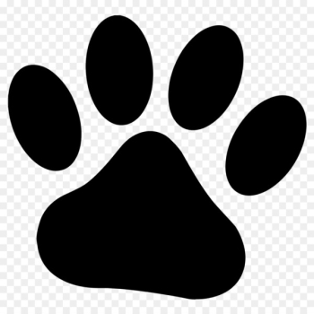 Dog Paw Cougar Drawing Clip art - paw prints 