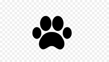Dog Paw Printing - footprint vector 