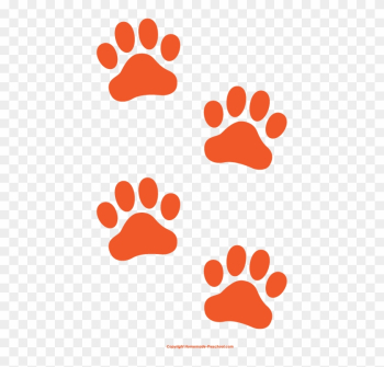 Dog Paw Prints Free Paw Prints Clipart - Orange Dog Paw Print Dog Paw Prints Free Paw Prints Clipart - Orange Dog Paw Print