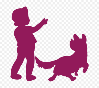 Dog Silhouette Cat Puppy Image - bambini silhouette Dog Silhouette Cat Puppy Image - bambini silhouette
