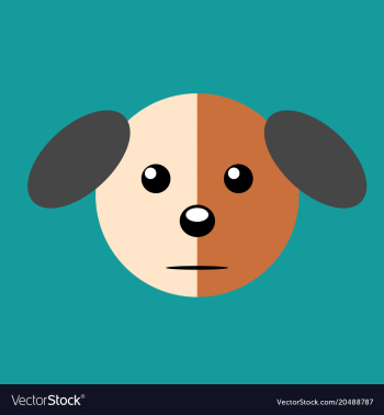 Dog vector image Dog vector image