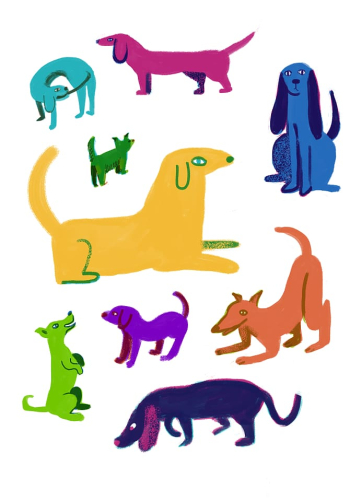 Dog Watercolor painting Drawing , Illustrations Of Dogs transparent background PNG clipart