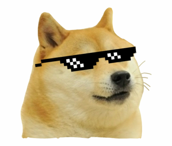 Doge Dog Thug Life , Png Download - Thug Doge Free PNG Images ...