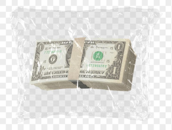 Dollar bills png strap plastic | Free PNG - rawpixel