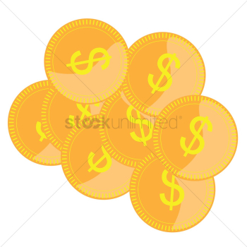 Dollar coins Dollar coins