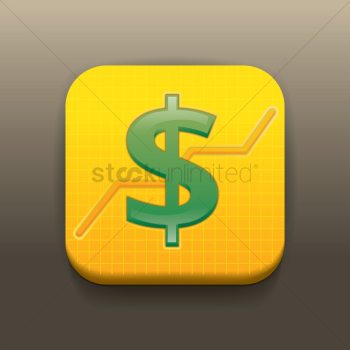 Dollar growth icon Dollar growth icon