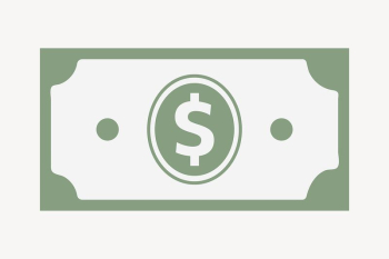 Dollar note collage element, cute | Free Vector Illustration - rawpixel Dollar note collage element, cute | Free Vector Illustration - rawpixel