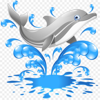 Dolphin Cartoon Clip art - dolphin Dolphin Cartoon Clip art - dolphin