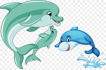 Dolphin Cartoon Clip art - whale Dolphin Cartoon Clip art - whale