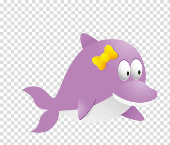 Dolphin Icon, Purple Dolphin transparent background PNG clipart