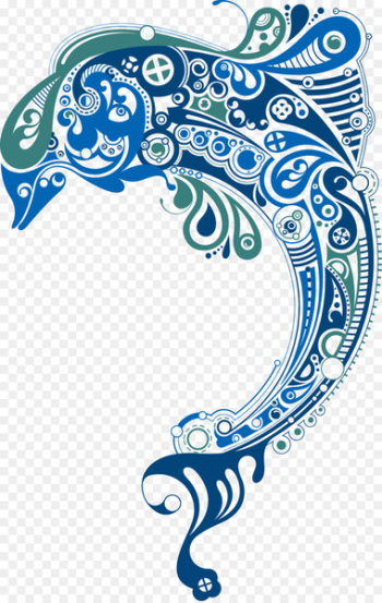 Dolphin Illustration - Dolphin Puzzle Dolphin Illustration - Dolphin Puzzle