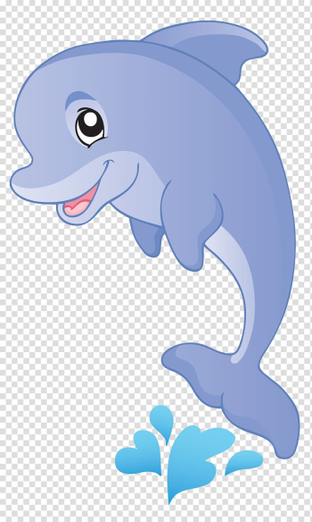 Dolphin illustration, Fish Cartoon Aquatic animal , dolphin transparent background PNG clipart
