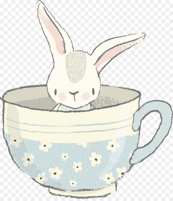Domestic rabbit Cartoon - Creative Children's Day Domestic rabbit Cartoon - Creative Children's Day