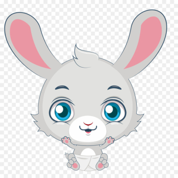 Domestic rabbit Easter Bunny Hare Bugs Bunny - Vector Bunny Domestic rabbit Easter Bunny Hare Bugs Bunny - Vector Bunny