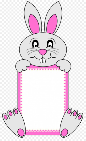 Domestic rabbit Pre-school Hare Kindergarten - easter rabbit Domestic rabbit Pre-school Hare Kindergarten - easter rabbit