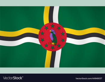 dominica flag background