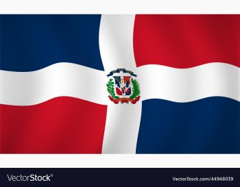 dominican republic flag background