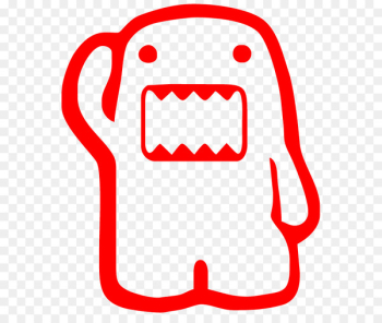 Domo Car Decal Sticker Japanese domestic market - car Domo Car Decal Sticker Japanese domestic market - car