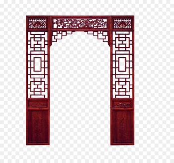 Dongyang Moon gate u4e1cu9633u6728u96d5 Furniture House painter and decorator - door 