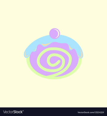 Donut vector image Donut vector image