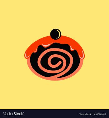 Donut vector image Donut vector image