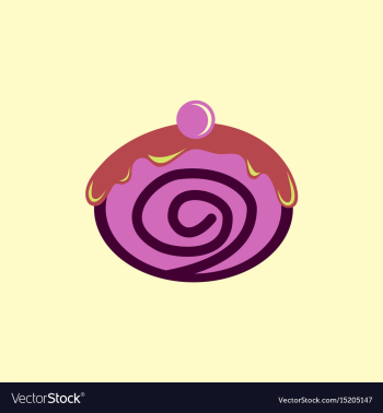 Donut vector image Donut vector image