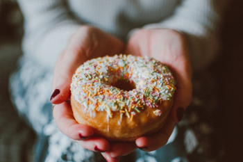 Donut With Sprinkles Donut With Sprinkles