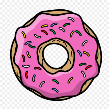 Donuts Homer Simpson Frosting & Icing Coffee and doughnuts Cartoon - unicorn Donut 
