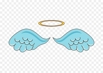 Doodle Angel Illustration - Hand painted angel ring Doodle Angel Illustration - Hand painted angel ring