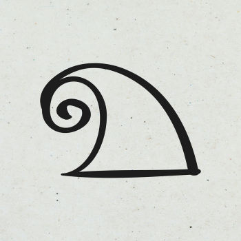 Doodle bohemian wave symbol psd psd illustration Doodle bohemian wave symbol psd psd illustration