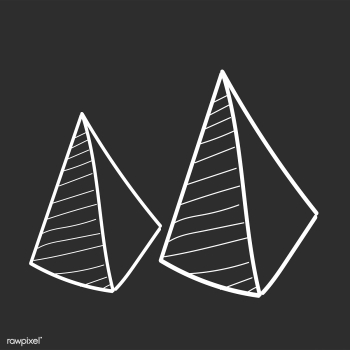 Doodle of business summary pyramid graph | Free stock vector - 24501 Doodle of business summary pyramid graph | Free stock vector - 24501